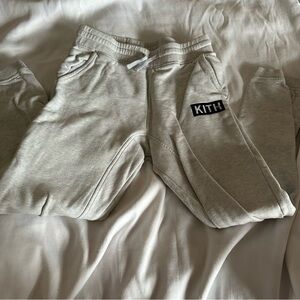 Light Gray Kith Joggers